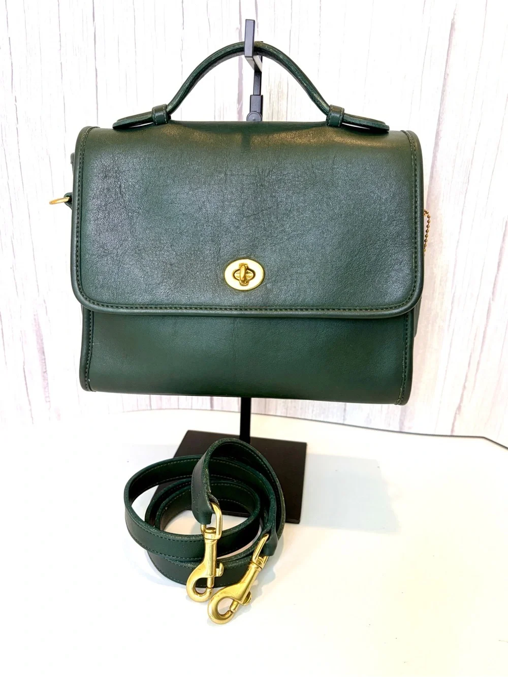 Vintage Coach Court bag